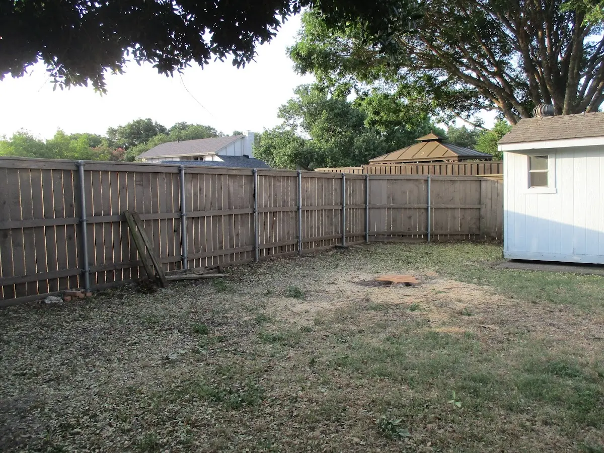 Cleared yard after professional tree removal in Bordelonville